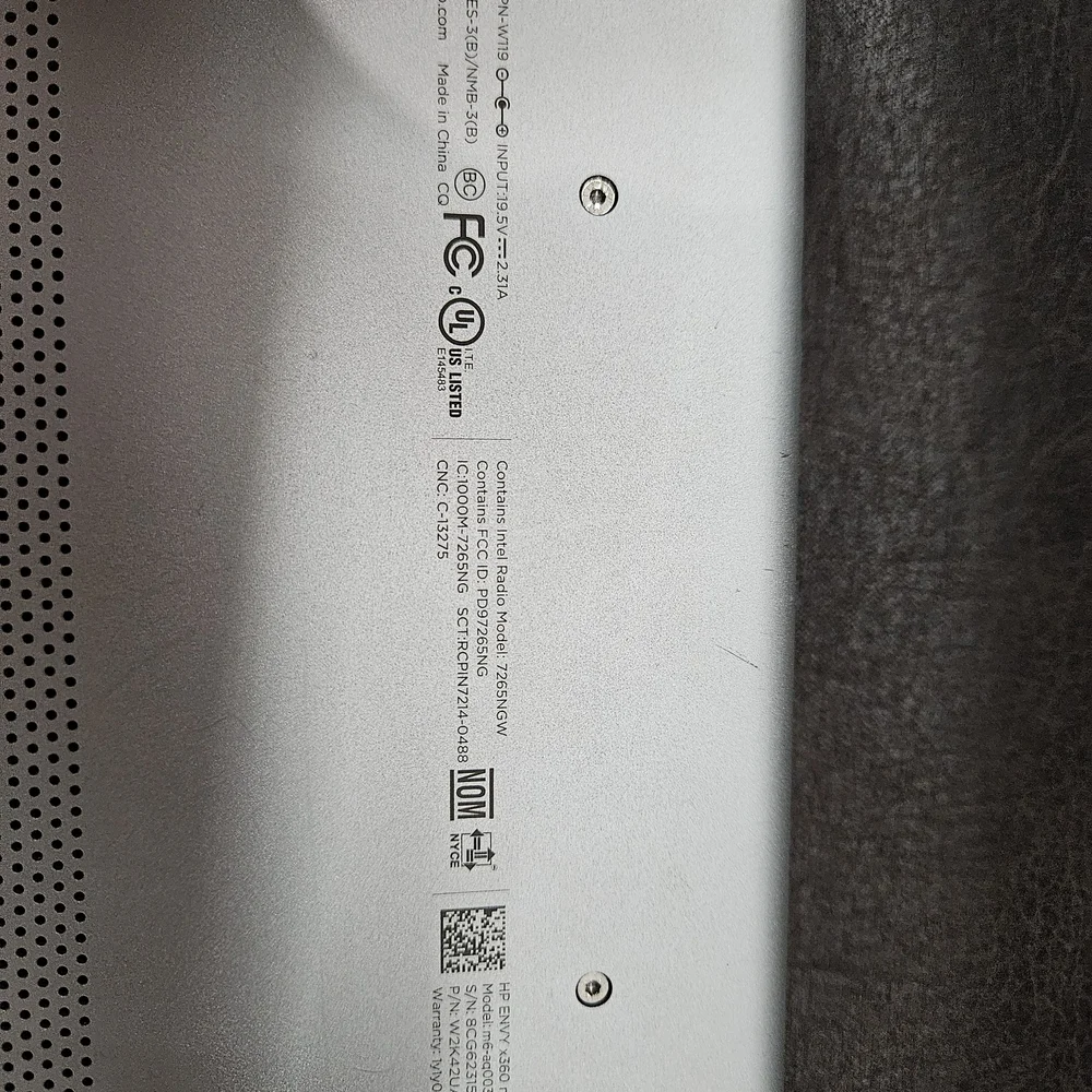 HP envy ×360